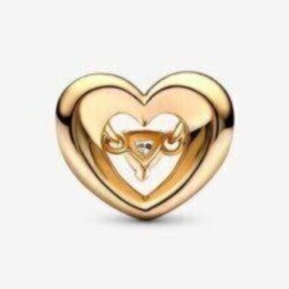 Pandora Shine Radiant Heart & Floating Stone Charm - Picture 2 of 5